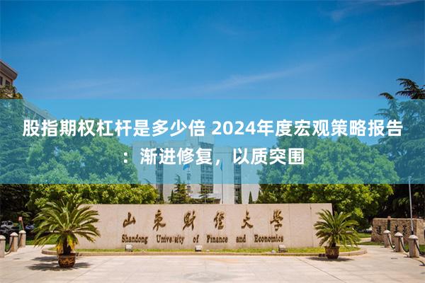 股指期权杠杆是多少倍 2024年度宏观策略报告：渐进修复，以质突围